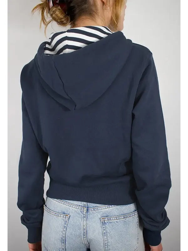Navy Subdued Hoodie