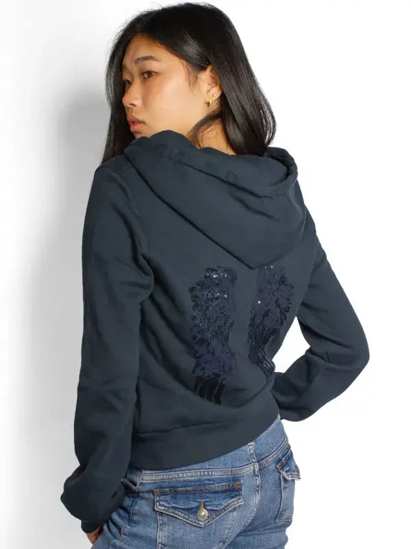 Navy Subdued Hoodie
