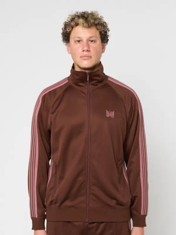 Needles Track Jacket Brown