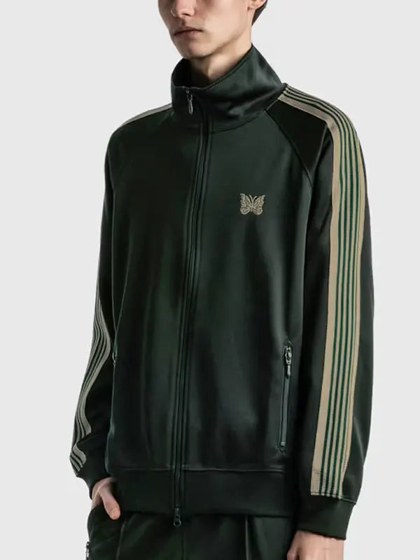 Needles Track Jacket Green
