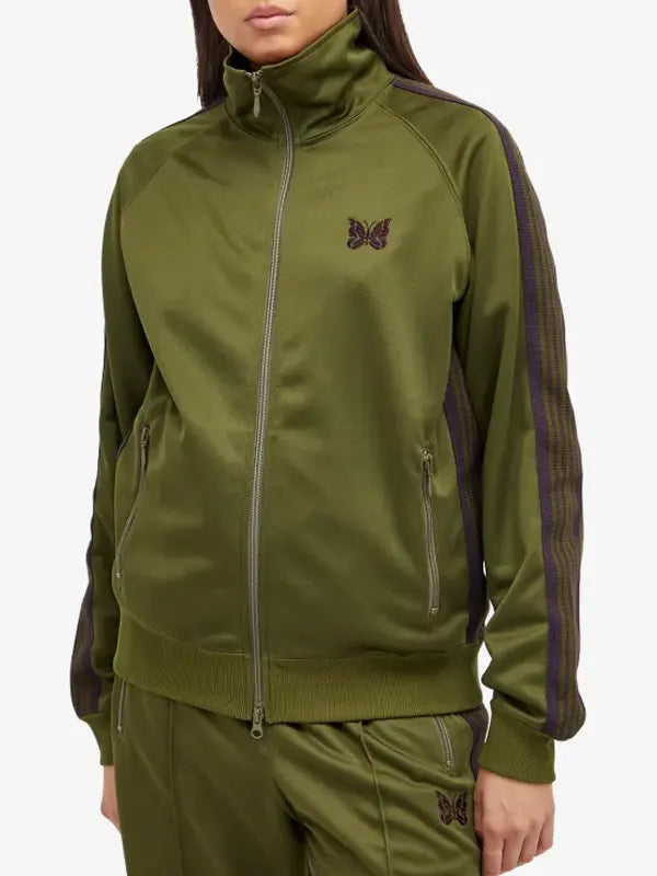 Needles Track Jacket Green