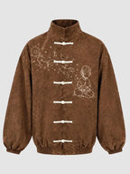 Neptun X Avatar Brown Chinese Jacket