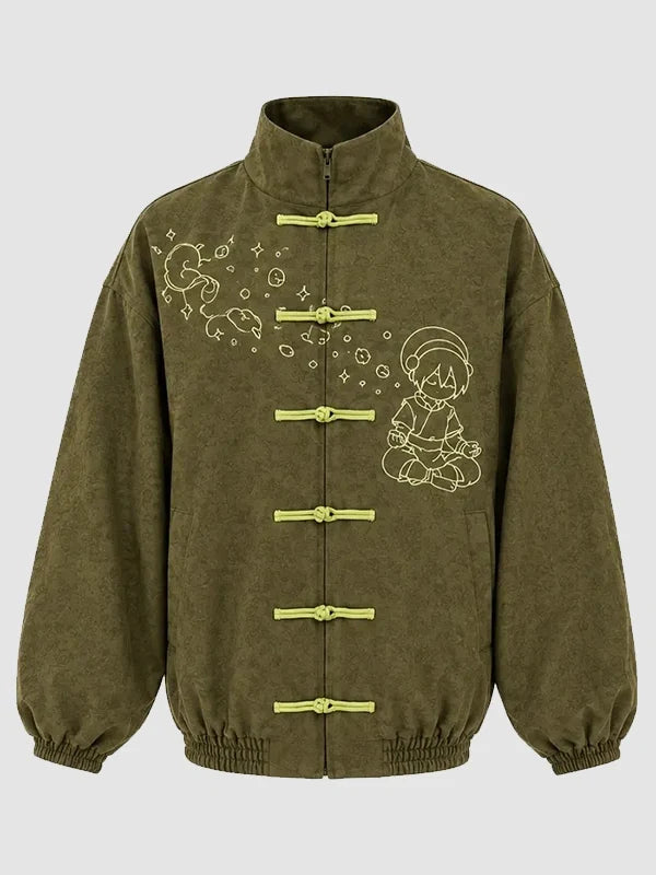 Neptun X Avatar Green Chinese Jacket