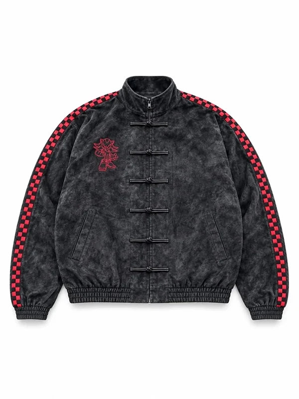 Neptun X Sonic 2026 Black Suede Jacket