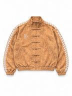 Neptun X Sonic 2026 Orange Suede Leather Jacket