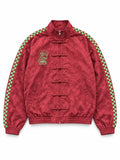 Neptun X Sonic 2026 Red Suede Leather Jacket