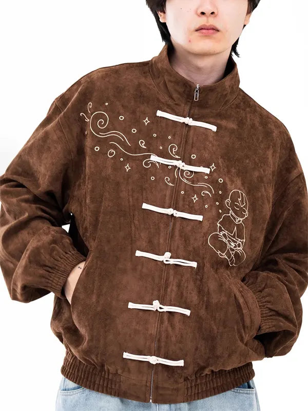 Neptun X Avatar Brown Chinese Jacket