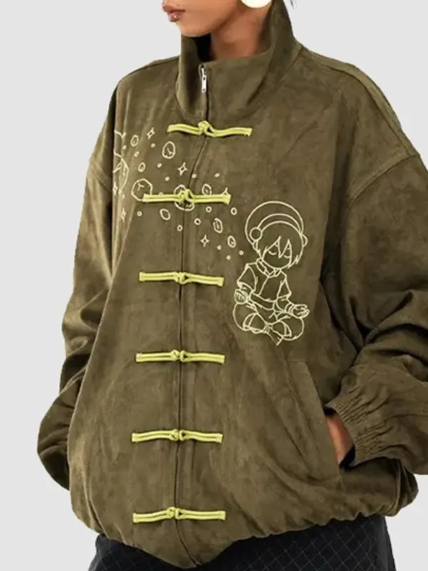Neptun X Avatar Green Chinese Jacket