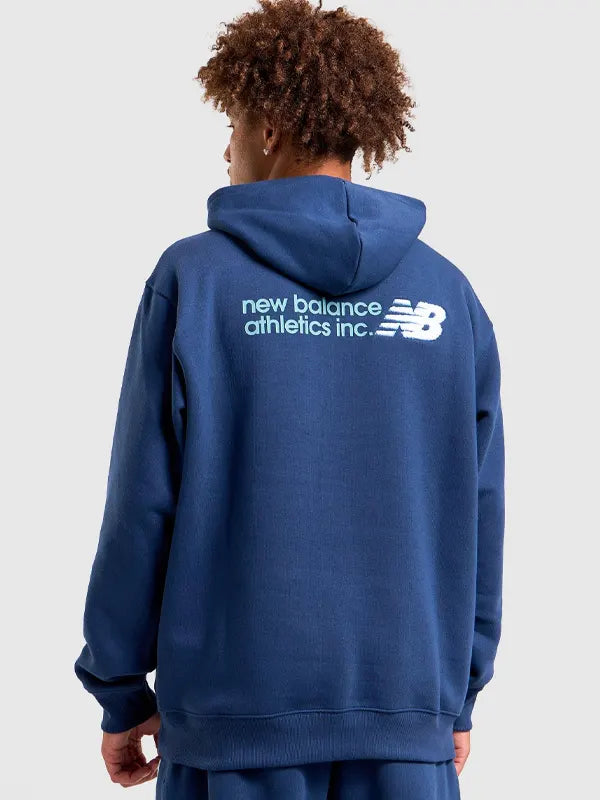 New Balance Athletics Hoodie Blue