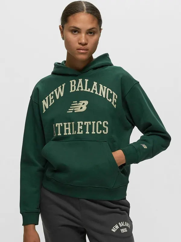 New Balance Athletics Hoodie Green