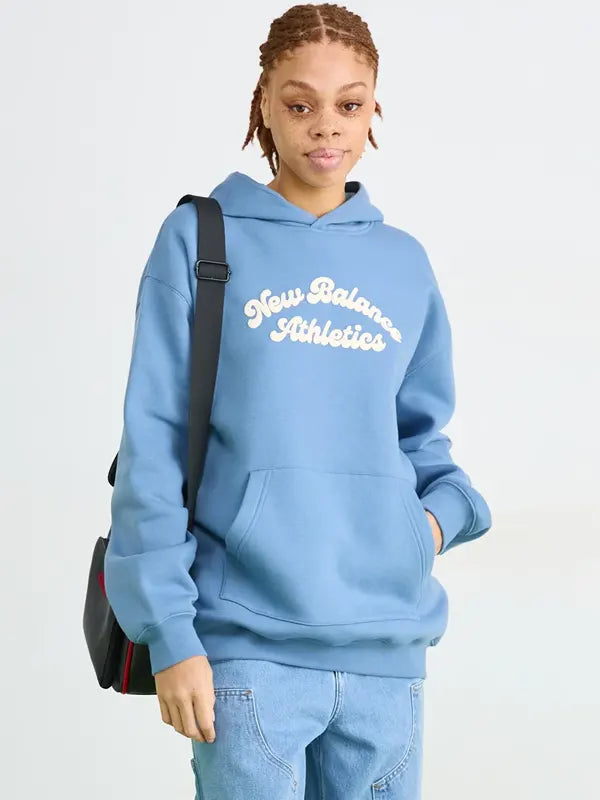 New Balance Athletics Hoodie Blue