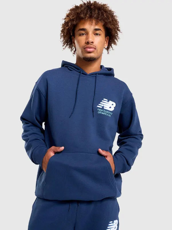 New Balance Athletics Hoodie Blue