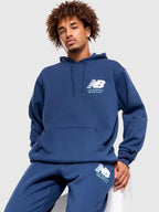 New Balance Athletics Hoodie Blue