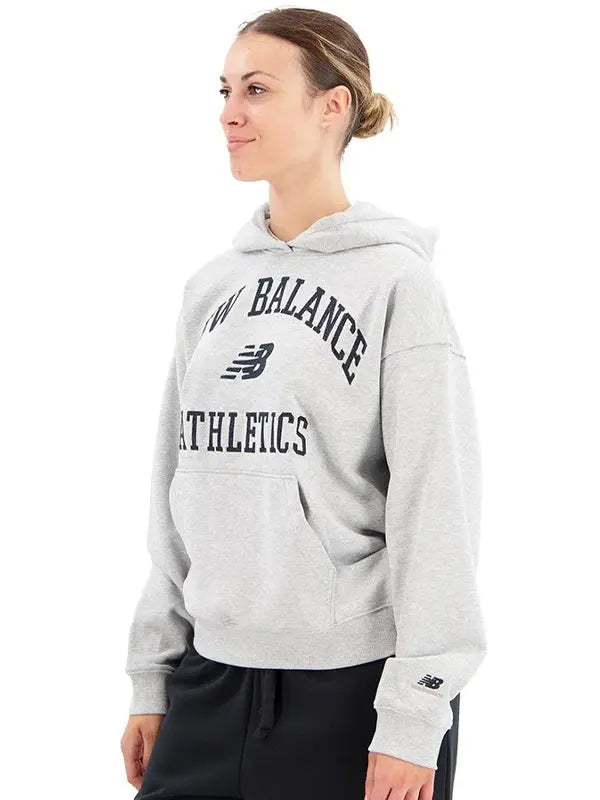 New Balance Athletics Hoodie Grey