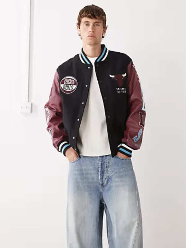 New Era Chicago Bulls Varsity Jacket