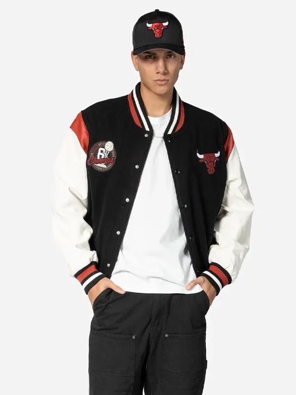 New Era Chicago Bulls Varsity Jacket