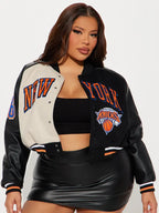 New York Knicks Bomber Jacket Women