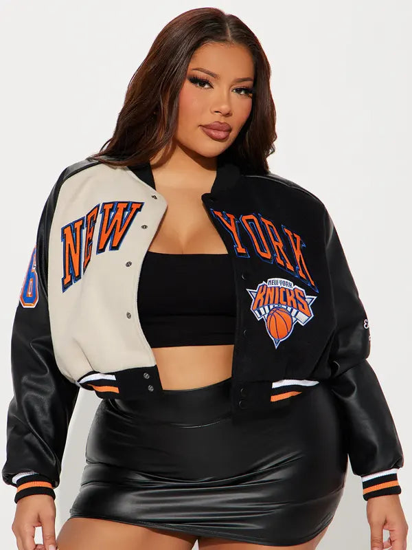 New York Knicks Bomber Jacket Women
