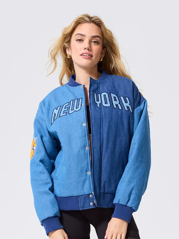 New York Knicks Bomber Jacket Women