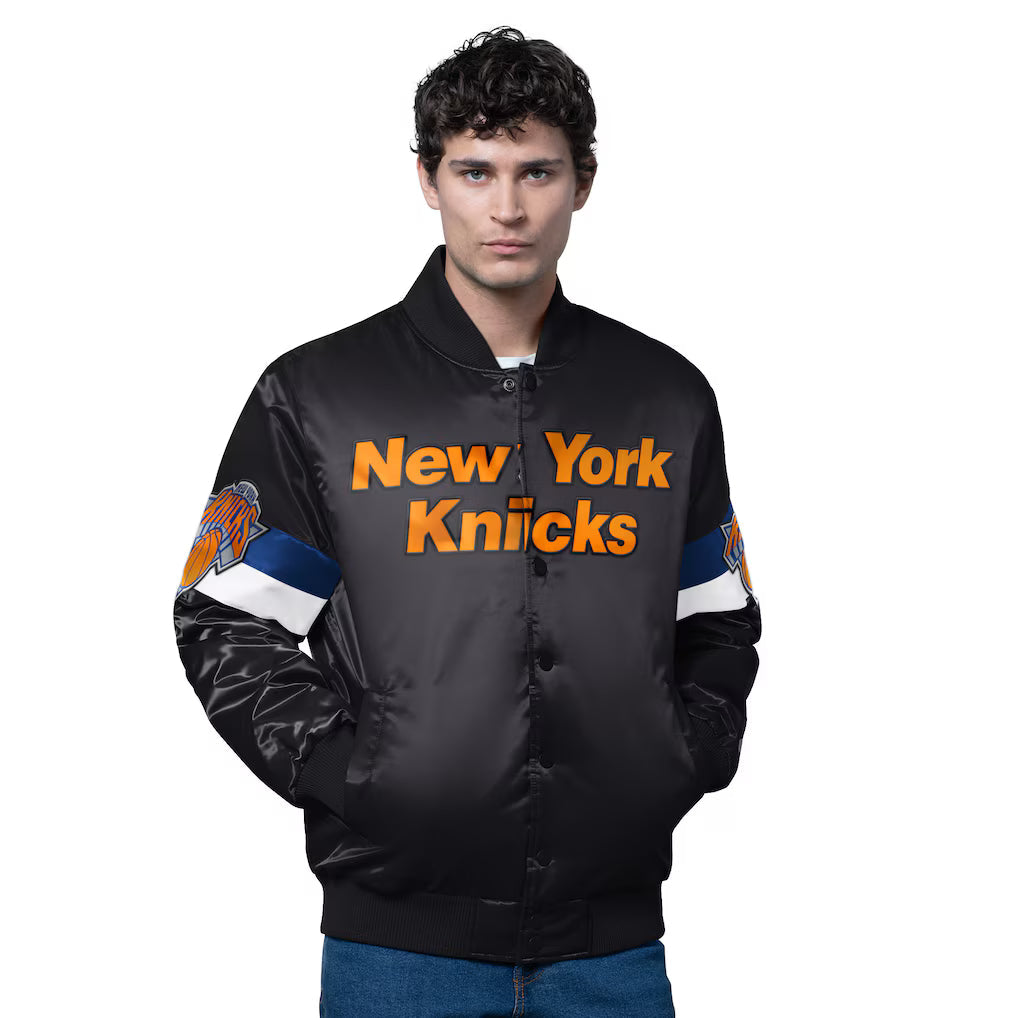 New York Knicks Satin Starter Jacket