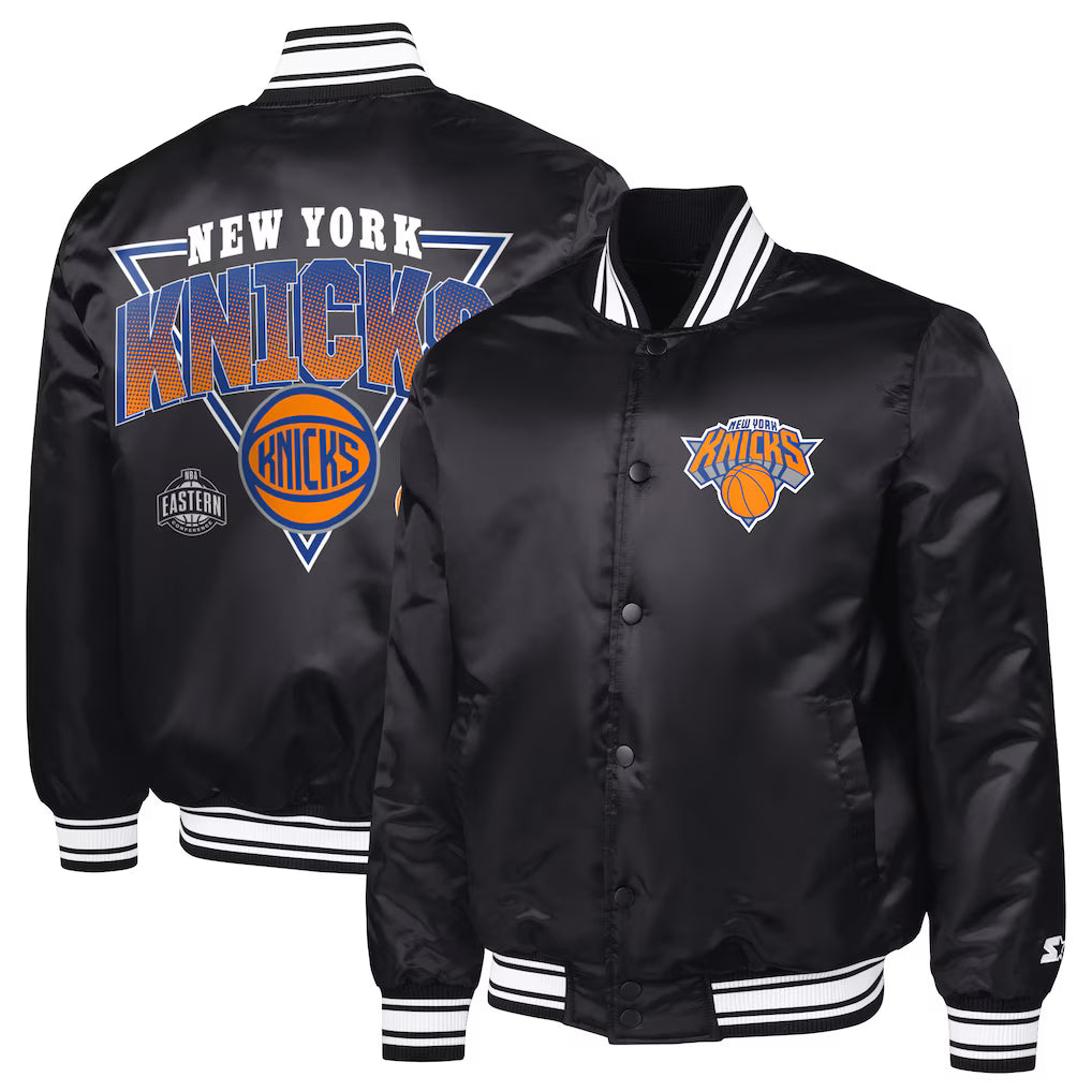 New York Knicks Starter Jacket Black