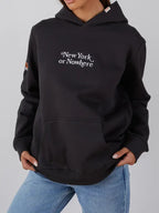 New York Or Nowhere Knicks Motto Hoodie