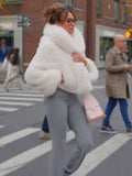 Next Gen NYC S02 Emira D’Spain White Fur Jacket