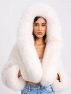 Next Gen NYC S02 Emira D’Spain White Fur Jacket