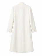 Nice Airport Heidi Klum White Coat