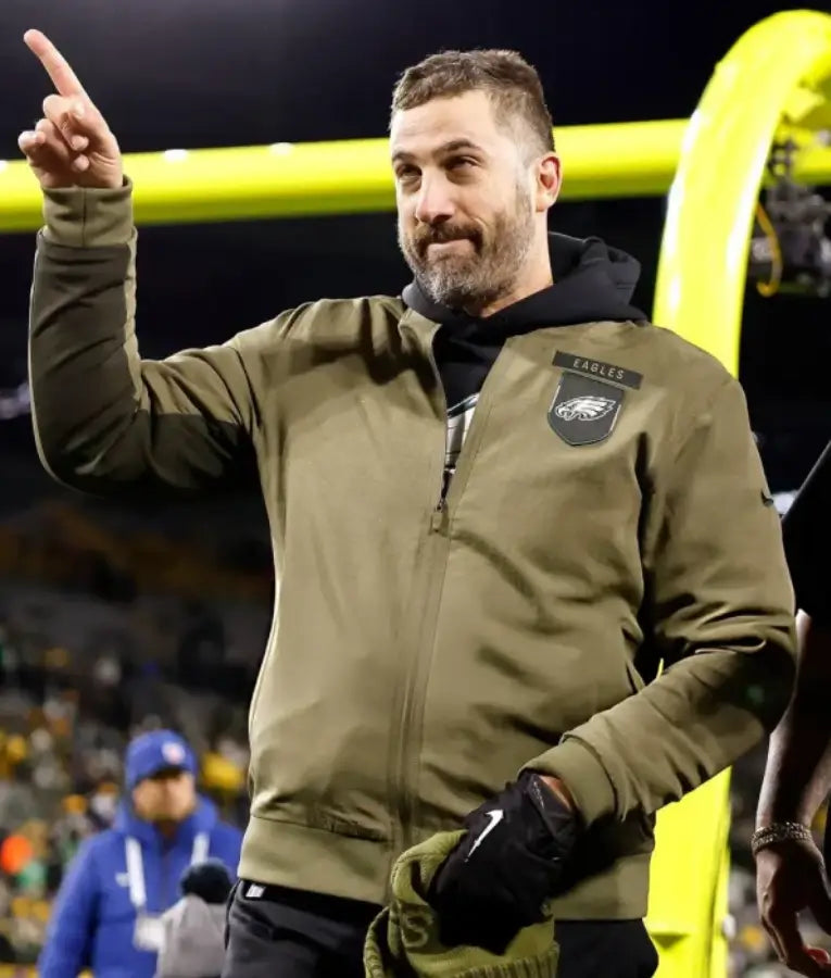 Nick Sirianni Eagles 2025 Salute To Service Jacket