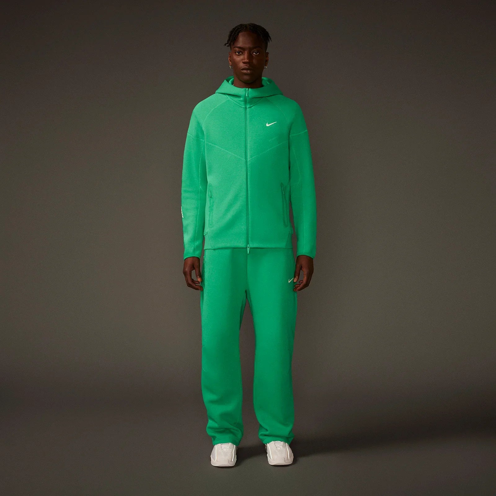 Nike-X-Nocta-Tech-Fleece-Full-Zip-Up-Hoodie-Stadium-Green
