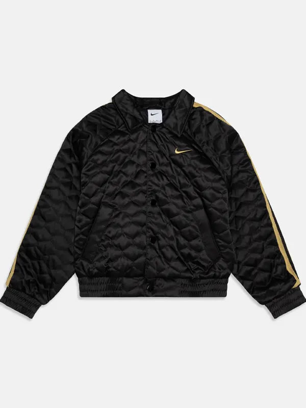 Nike Black And Gold Jacket