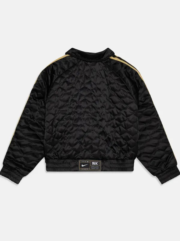 Nike Black And Gold Jacket