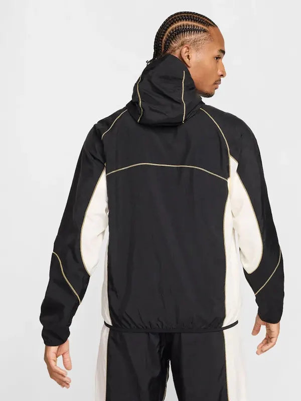 Nike Black And Gold Jacket