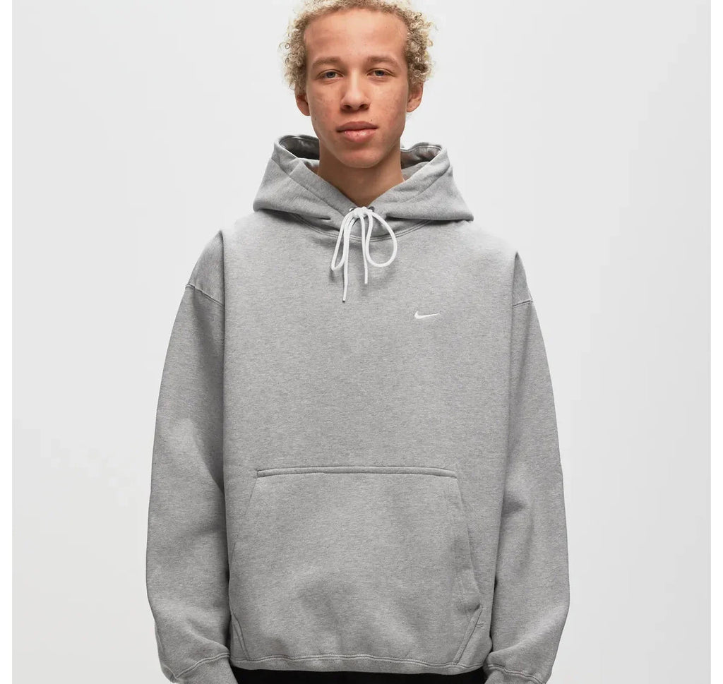 Nike_Solo_Swoosh_Hoodie_Grey_Front