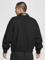 Nike Solo Swoosh Varsity Jacket Black