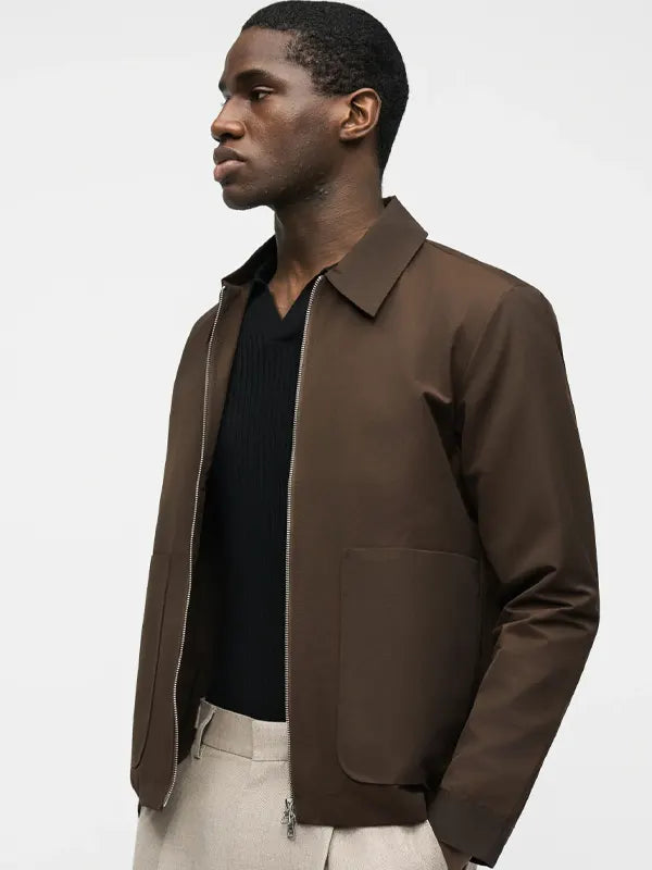 Nn07 Gael Jacket Brown