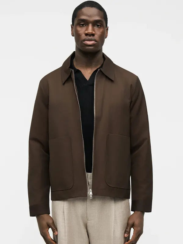 Nn07 Gael Jacket Brown