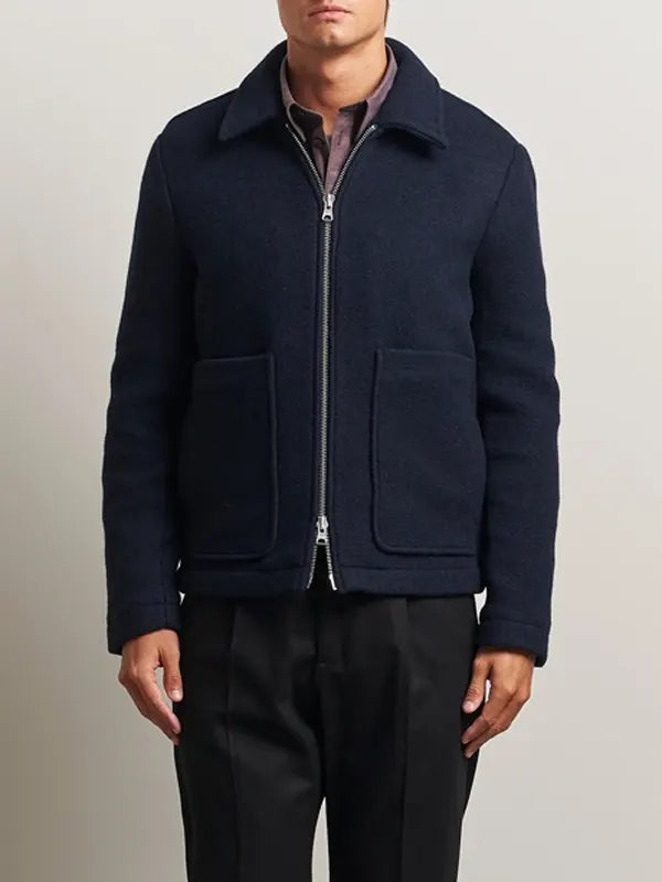 Nn07 Gael Jacket Navy