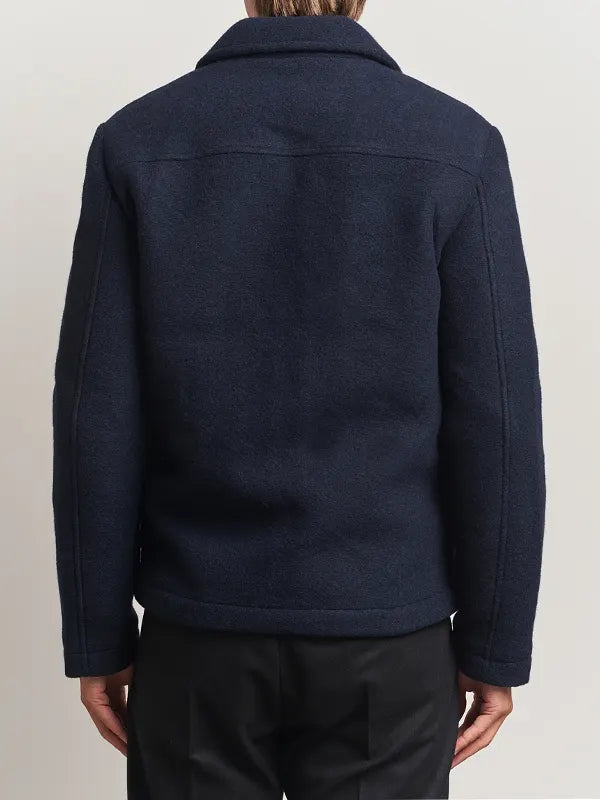 Nn07 Gael Jacket Navy