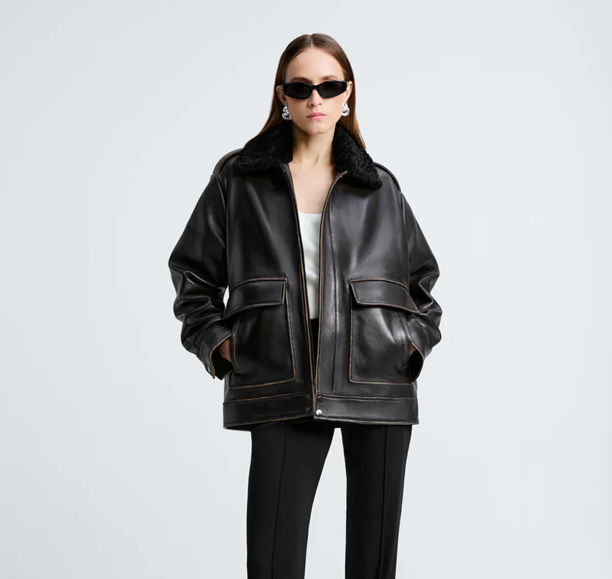Nour_Hammour_Leather_Jacket_Drey