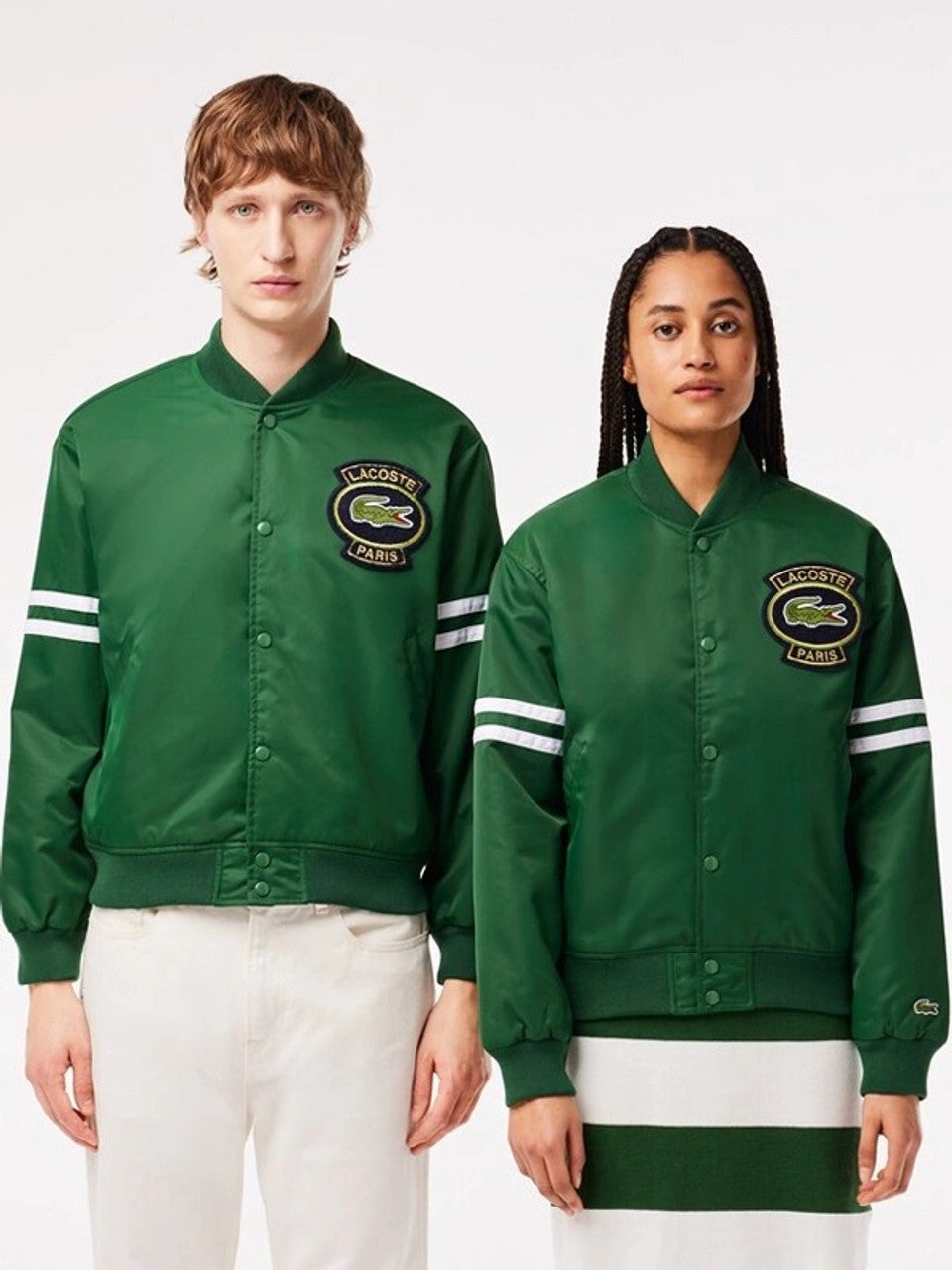 Novak Djokovic Lacoste Green Bomber Jacket