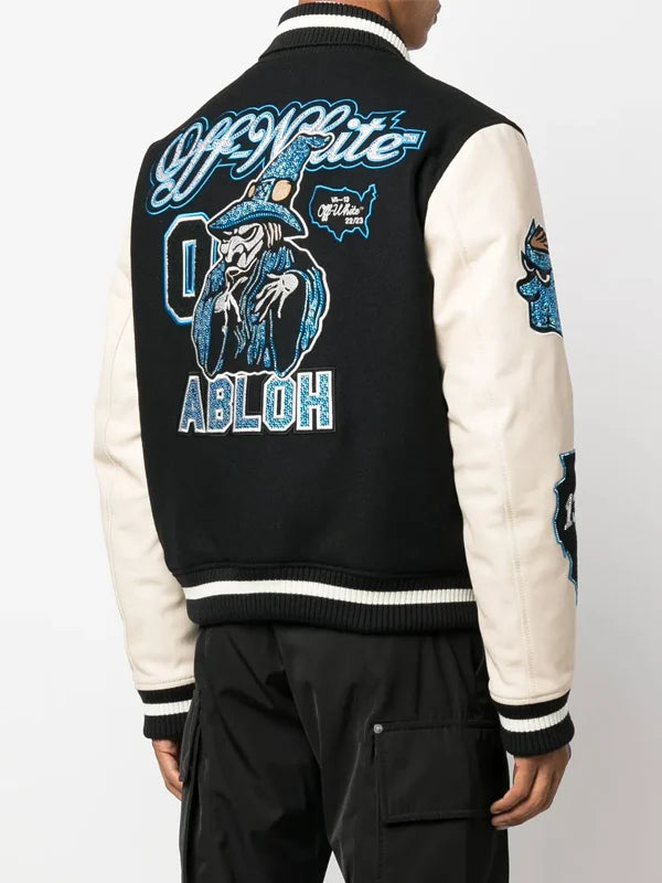 OFF-WHITE-Men-Logo-Patch-Varsity-Jacket-Look
