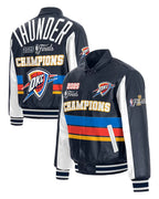 OKC Thunder Championship Leather Jacket