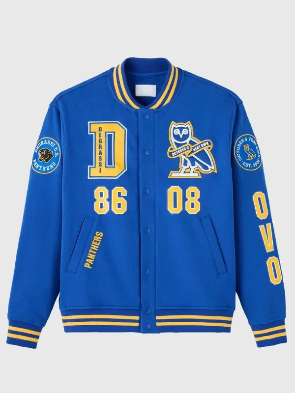 Ovo Degrassi Fleece Varsity Jacket