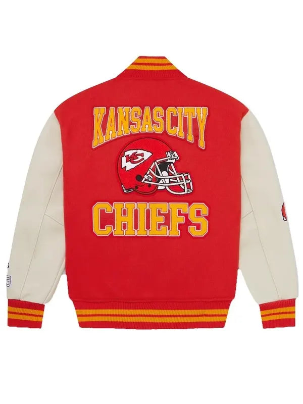 OVO x NFL Kansas City Chiefs Varsity Jacket