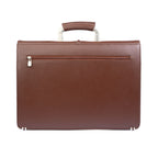 Modern Leather Office Bag with Lock Zing Apparel