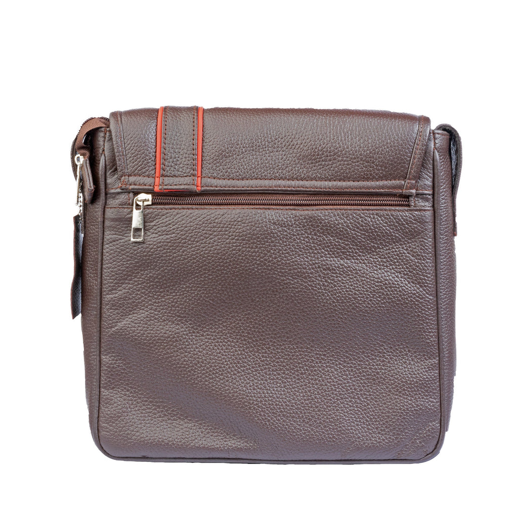 Rumble Crossbody Leather Bag For Both Zing Apparel