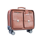 Best Travel Trolley Bag/Suitcase, Brown Zing Apparel