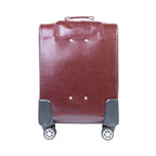 Modern Leather Case Cabin Trolley Bag Zing Apparel